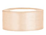 Satinband 25mm x 25m in Creme